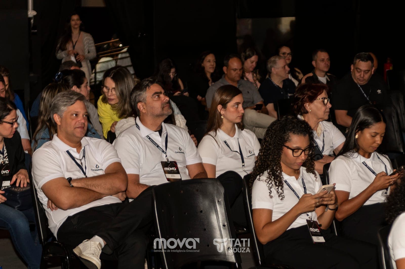 Participantes da 14ª edição do MOVA na plateia